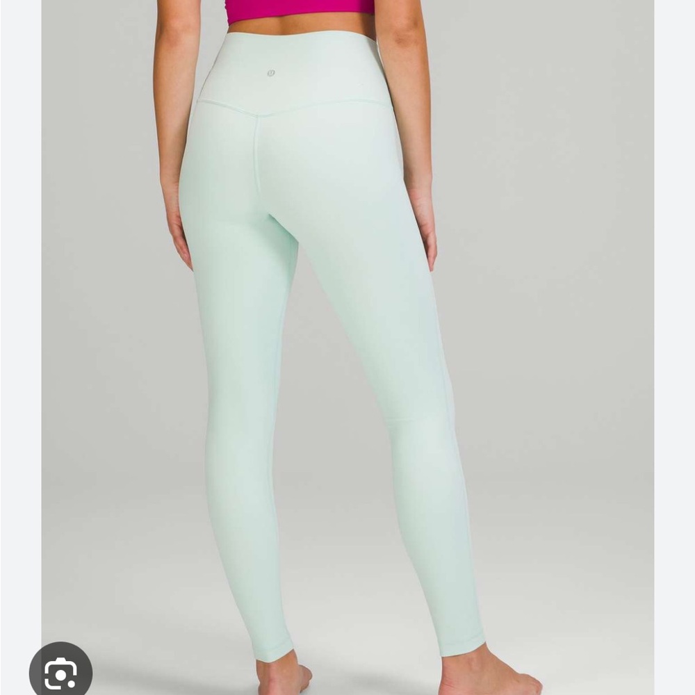 Lululemon Align High-Rise Pant 28” - Delicate Mint